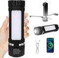 Rechargeable Lantern, Emergency Lights for Home Power Failure, Built-in 3000mAh Power Bank, 300LM, 5 Light Modes, IPX4 Waterproof for Hurricane Emergency, Outages, Camping Gear