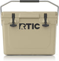 RTIC Ultra-Tough Cooler, Hard Insulated Ice Chest Box for Beach, Drink, Beverage, Camping, Picnic, Fishing, Boat, Barbecue