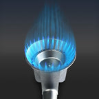 Veralune Taper High Pressure Cast-Iron Propane Burner Head, with 20 PSIG Adjustable Regulator, Taper Burner Head for Turkey Fryer Burners, Outdoor Cooking, Camping