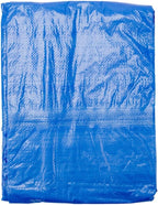Grizzly Tarps by B-Air 10' x 14' Large Multi-Purpose Waterproof Heavy Duty Poly Tarp with Grommets Every 36", 8x8 Weave, 5 Mil Thick, for Home, Boats, Cars, Camping, Protective Cover, Blue