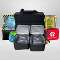 Entropy Survival Dog Emergency Kit – 72-Hour Disaster Preparedness Kit for Dogs with Pet First Aid, Emergency Food, Water Rations, Leash & Waste Bags | Hurricane Evacuation Kit for Dogs