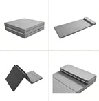 HJAHHSM Travel Mattress for Adults, Sleeping Mattress,Camping Beds, Roll Up Foam Floor Sleeping Mat