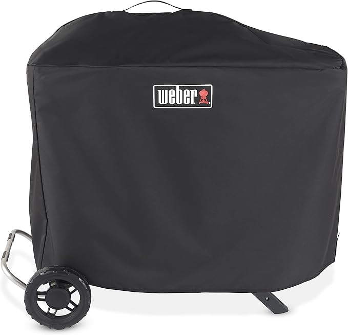 Weber Traveler Premium Grill Cover – Heavy‑Duty, Waterproof Polyester with Secure Straps, Lightweight Fit for Upright Weber Traveler