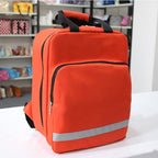 Emergency Medical Supplies Safety, Outdoor Tactical First Aid Kit Bag Climbing Utility Pouch or Home Car Hunting Workplace Camping Travel(Only Backpack)