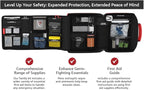 Family First Aid & CPR Kit - Emergency Medical Kit for The Entire Family, Child, Kids, and Youth. Perfect for Camping, Travel, Car, Hiking, Sports, Outdoor, and Home - First Aid Guide Life Safety Pro