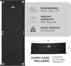 Teton Outfitter Camping Cot, Heavy-Duty Oversized Folding Cot for Adults, Comfortable Elevated Sleeping Bed, Easy Setup