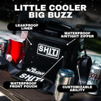 SHITI Coolers Cooler for Camping, Travel, Beach, Soft Lunch Box for Food, Drinks & Ice, Portable, Waterproof 24 Hr Insulated Bag with Shoulder Straps, Customizable
