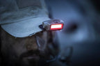 Streamlight 61706 Bandit 180-Lumen USB Rechargeable Red LED Headlamp with Elastic Head Strap, Clip, and USB Cable, Coyote
