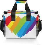 AUUXVA Cooler Bag Large Camping Cooler Tote Lunch Cooler Bag Leakproof Insulated Waterproof Lunch Box