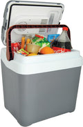 Koolatron 12V Iceless Cooler & Warmer – Portable Electric Cooler/Nevera Portátil Eléctrica for Car Truck Camper Boat, Hard Sided Mini Fridge for Camping Picnic Travel Lunch Food Drinks Office 26 qt