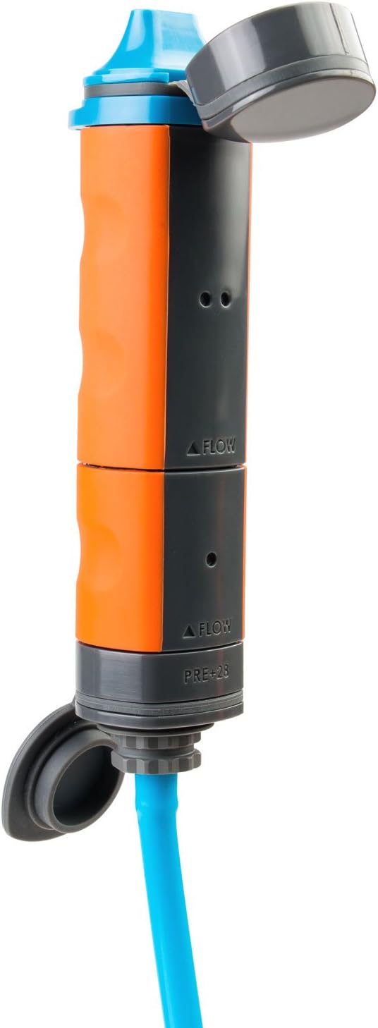 MUV Survivalist Water Filter - Blocks Chemicals, Bacteria, Viruses and More