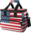 AUUXVA Cooler Bag Large Camping Cooler Tote Lunch Cooler Bag Leakproof Insulated Waterproof Lunch Box