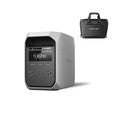 EF ECOFLOW Portable Power Station Delta 3 Classic with Waterproof Bag, 1024Wh LiFePO4 Battery, 1800W AC/100W USB-C Output, 1 Hr Fast Charge, Solar Generator for Home Backup, Outdoor & RVs
