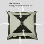 Outdoor Camping Tent,3-4 Person Instant Family Camping Tent - Pop-Up Quick Setup Outdoor Tents Automatic Tents for Parties,Picnic,Outdoors Travel,Camping