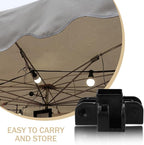 Luxshiny Canopy Parts Tent Support Pole Replacement with Four-Corner Stability Bracket for Rvs Market Stalls and Outdoor Gazebo Easy Installation Portable Tent Pole