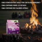 Emergency Food Supply - Milk Purple Sweet Potato Survival Ration - 20 Years Shelf Life - 7 Days