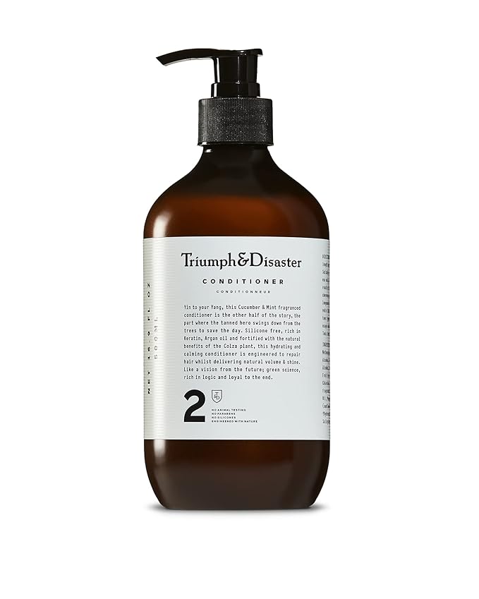 TRIUMPH & DISASTER | Conditioner, Moisturizing, Hydrating & Detangling Hair Conditioner with Keratin for Dry, Damaged Hair for Men & Women, 19.22 fl oz