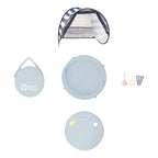 Babymoov Aquani Tent & Pool 3 in 1 Pop Up Tent, Kiddie Pool and Play Area (Summer 2024 Essential), Marine, One Size