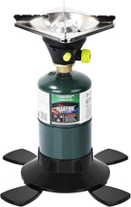 Bottletop Propane Camping Stove with Gas Cylinder Base Lightweight Propane and MAPP Gas Camping Stove with Instant Ignition for Hiking Backpacking and Outdoor Cooking Ultra-Portable Durable Camp Stove