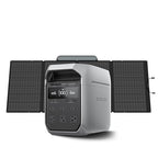 EF ECOFLOW Solar Generator DELTA 3 Plus with 400W Solar Panel (2024 New), 1000W Solar Input, LFP(LiFePO4) Battery, Portable Power Station for Home Backup Power, Camping & RVs