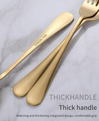 Travel Portable Rose Gold Silverware Set With Case Stainless Steel Camping Flatware Set 10 Piece Modern Cutlery Tableware Utensils Set for Picnic and Other Outdoor Activities Mirror Polished