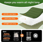 XL Sleeping Bag-600 Fill Power Down Sleeping Bag for Adults, Ultralight Ideal for Backpacking, Camping, Hiking