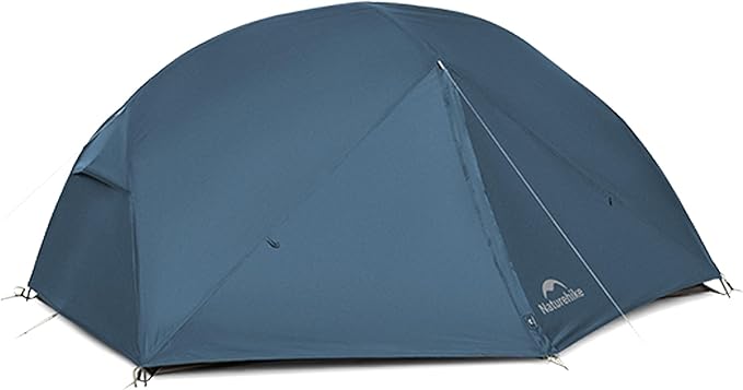 Naturehike 2025 Mongar Pro/Base Camping Tent, 1-3 Person Ultralight Backpacking Tent, 20D Nylon 3 Season Waterproof Mongar 2 Person Hiking Tent for Backpacker, Trip, Solo Camping