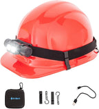 K-Bern PRO Rechargeable Headlamp - 1600 Lumen, Ultra Bright Head Light for Forehead. Waterproof, Lightweight, Aluminum, UL Listed 3500mAh Battery. Perfect for Dog Walking, Camping & Hard Hats