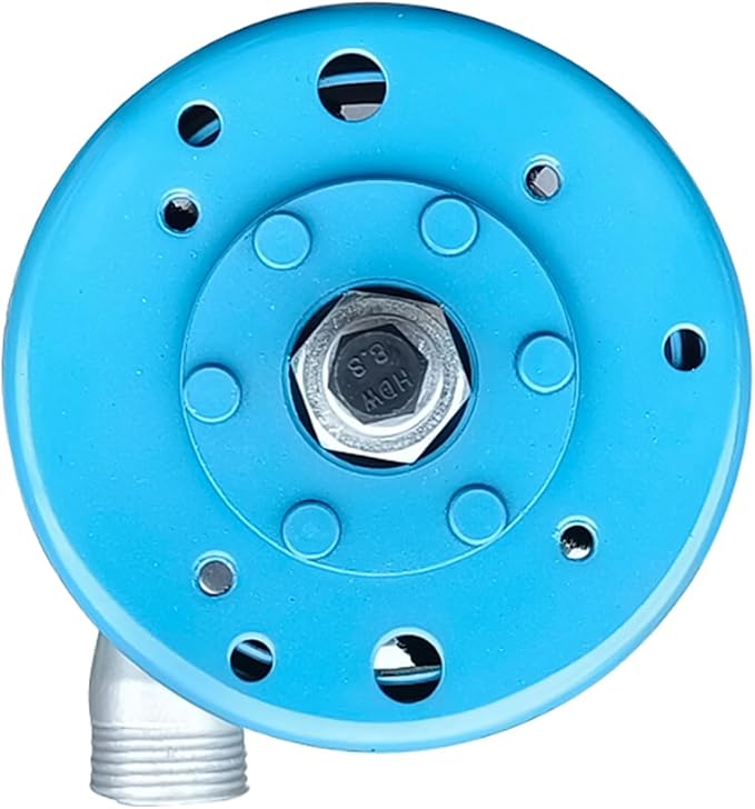 110V / 220V Water Turbine Generator 500W Micro Hydroelectric Generator With Blue Connectors, Portable Mini Hydro Power Station For Outdoor Computer Tv Lighting Family Camping,500w