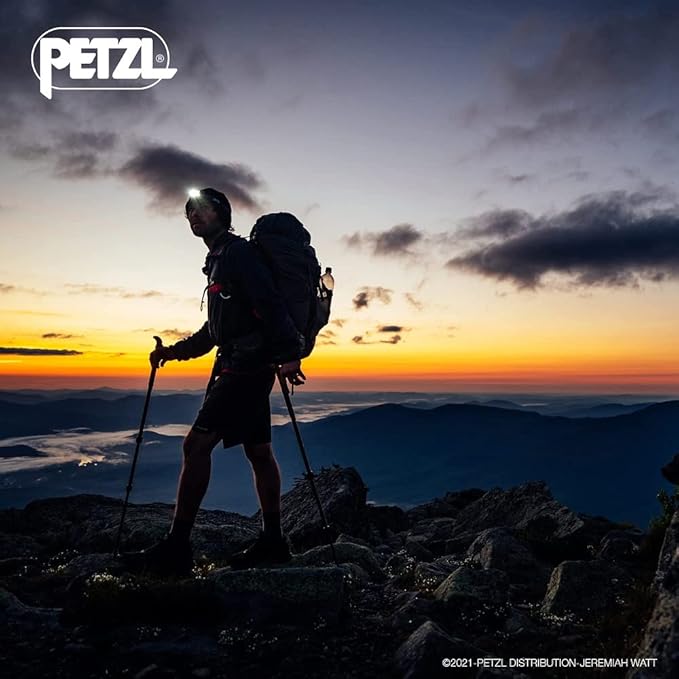 PETZL Tikka CORE Rechargeable Headlamp - 450 Lumens - Blue (Classic)