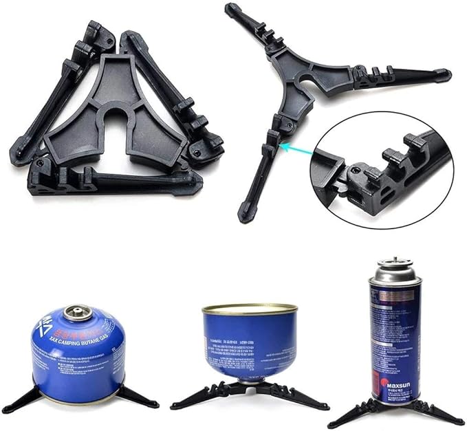 Camping Cookware Kit with Stove Outdoor Cooking Set with Knife Fork Spoon Outdoor Pot Travel Tableware Kitchen Hiking Picnic BBQ