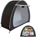 Cycling Storage Tent - Outdoor Waterproof Shelter, Bicycle Cover | Dustproof Travel Shed Organizer, Protective Garden Equipment Holder for Kids Adults Sports Utility Use Accessoire Tools