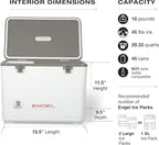 Engel UC30 30qt Leak-Proof, Air Tight, Drybox Cooler and Hard Shell Lunchbox