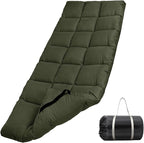 Tuphen Cot Mattress Pad-Cot Pads for Camping, Cot Mattress Topper, Camping Mattress Sleeping Pad 75"x30" Soft Lightweight Quilted Pads for Camp Cot/RV Bunk/Narrow Twin Beds