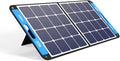 XTAR sp100 100w Portable Solar Panel Solar Power, Foldable Solar Panel Single Panel Solar Power Panel for Power Station Solar Generator RV Solar Camping not Included Independent EU4S Charger