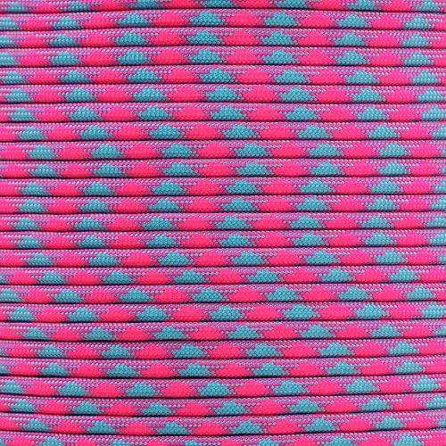 Paracord Planet 550 Paracord – 200+ Colors – Hanks from 10-100 Feet and Spools of 1000 Feet – Great Multi-Use Cord!