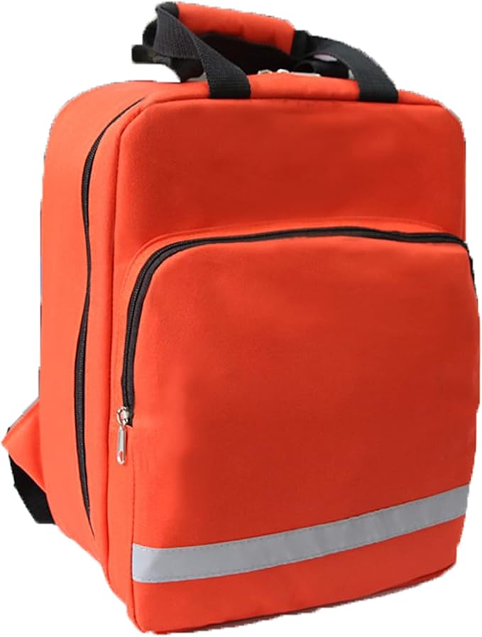 Emergency Medical Supplies Safety, Outdoor Tactical First Aid Kit Bag Climbing Utility Pouch or Home Car Hunting Workplace Camping Travel(Only Backpack)