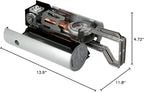 Snow Peak Home and Camp Burner, Camping Stove, Backpacking, Automatic Ignition, Silver