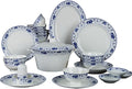 Dishes Household Bone China Tableware Chinese and White Porcelain Bowls and Chopsticks Set
