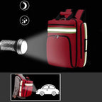 Waterproof Medical First Aid Bag, Multi-Pocket Emergency Treatment Backpack, for Hiking Travel Field Trips Camping Well
