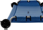 Disc-O-Bed Youth Single Camping Cot Kid-O-Bed, Portable Sleeping Cot for Kids with Included Carry Bag, Indoor and Outdoor Use, Navy