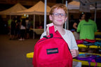 Trail maker Backpack with School Supplies for Kids - 20 Piece Back to School Supplies with 17" Backpack (Red Pack)