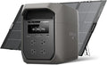 EF ECOFLOW Portable Power Station DELTA 3 MAX with 400W Solar Panel and AC Charging Cable, 3400W X-Boost Output, Ultra-Fast 0-80% Charging in 1.13 Hr, Home Backup & RV Camping (Black)