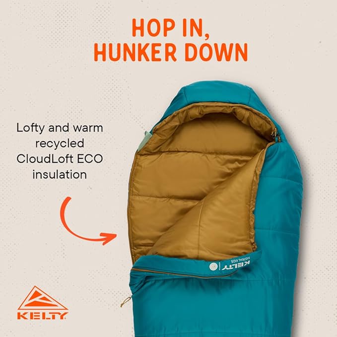 Kelty | Mistral Kids 30° Degree Deep Lake - Warm Weather Comfort