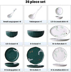 Party Tableware Set,China Dinnerware Set,Dinner Plate Ceramics Dinner Sets