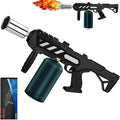 Adjustable Propane Torch Gun – High-Temperature Flame Thrower for Soldering, Welding, Gardening, and Outdoor Cooking – Detachable Design, Easy to Use and Portable (Carbon Black)
