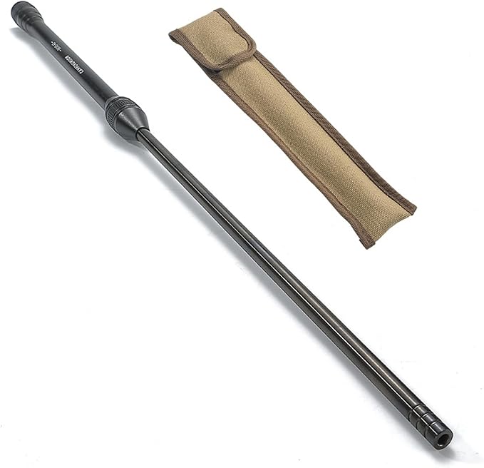 Campingmoon Stainless Steel Camping Blow Fire Tube by Mouth Telescopic Campfire Tool Camping Accessories