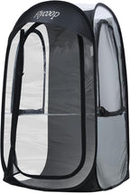 Sports Tent: Flycoop Portable Weather Pop Up Pod 1 Person to Provide Shelter from Wind Rain and Cold Weather Shelter for Outdoor Activities, Sports Events, Camping and Hiking