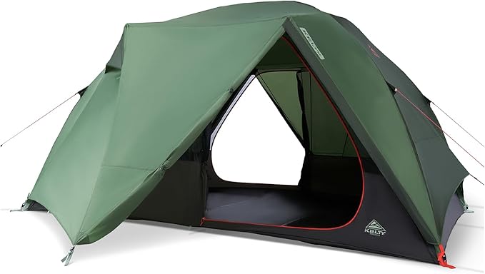 Kelty Wireless Freestanding Camping Tent, 2 4 or 6 Person Size, Huge Interior and Peak Height, Intuitive + Easy to Pitch, Color Coded Setup