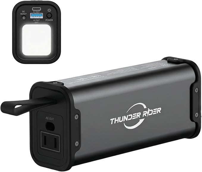 Portable Power Bank with AC Outlet 99.9Wh 27000mAh Laptop Charger, External Battery Pack 110V 70W Portable Power Station for Travel, Camping, Office, Blackout Emergency